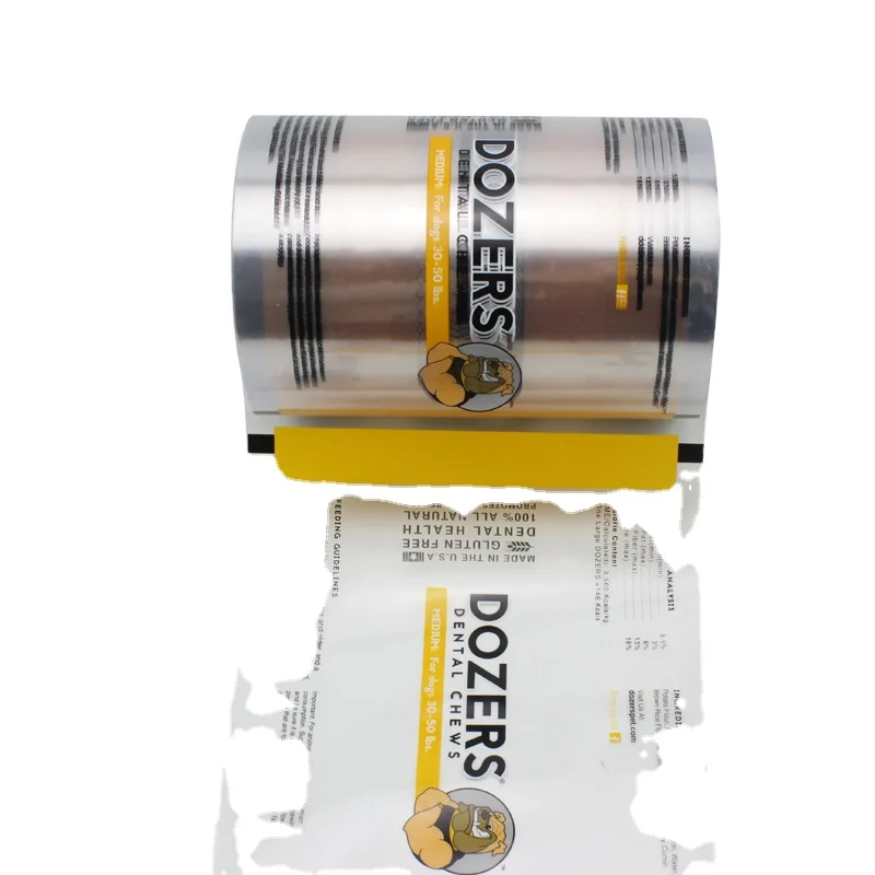 plastic opp film roll for meat bone meal animal feed packaging