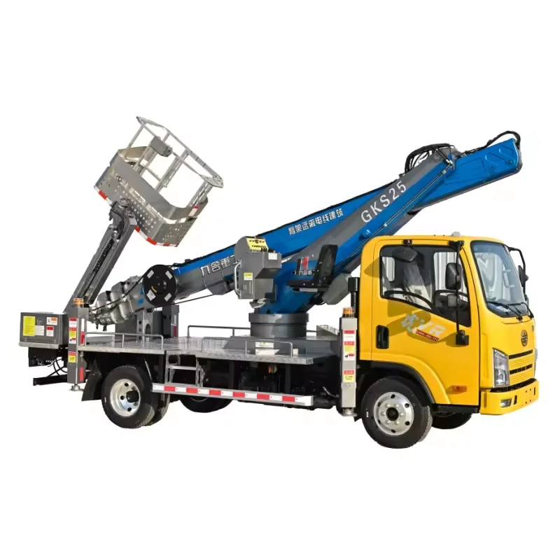 Hydraulic Scissor Lift Platform Special For High-Altitude Construction Projects Insulation Aerial Work Vehicle