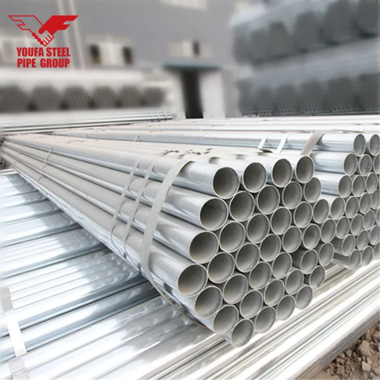 Тяньцзинь Youfa цены производства из углеродистой стали черные сварные предварительно оцинкованные трубы