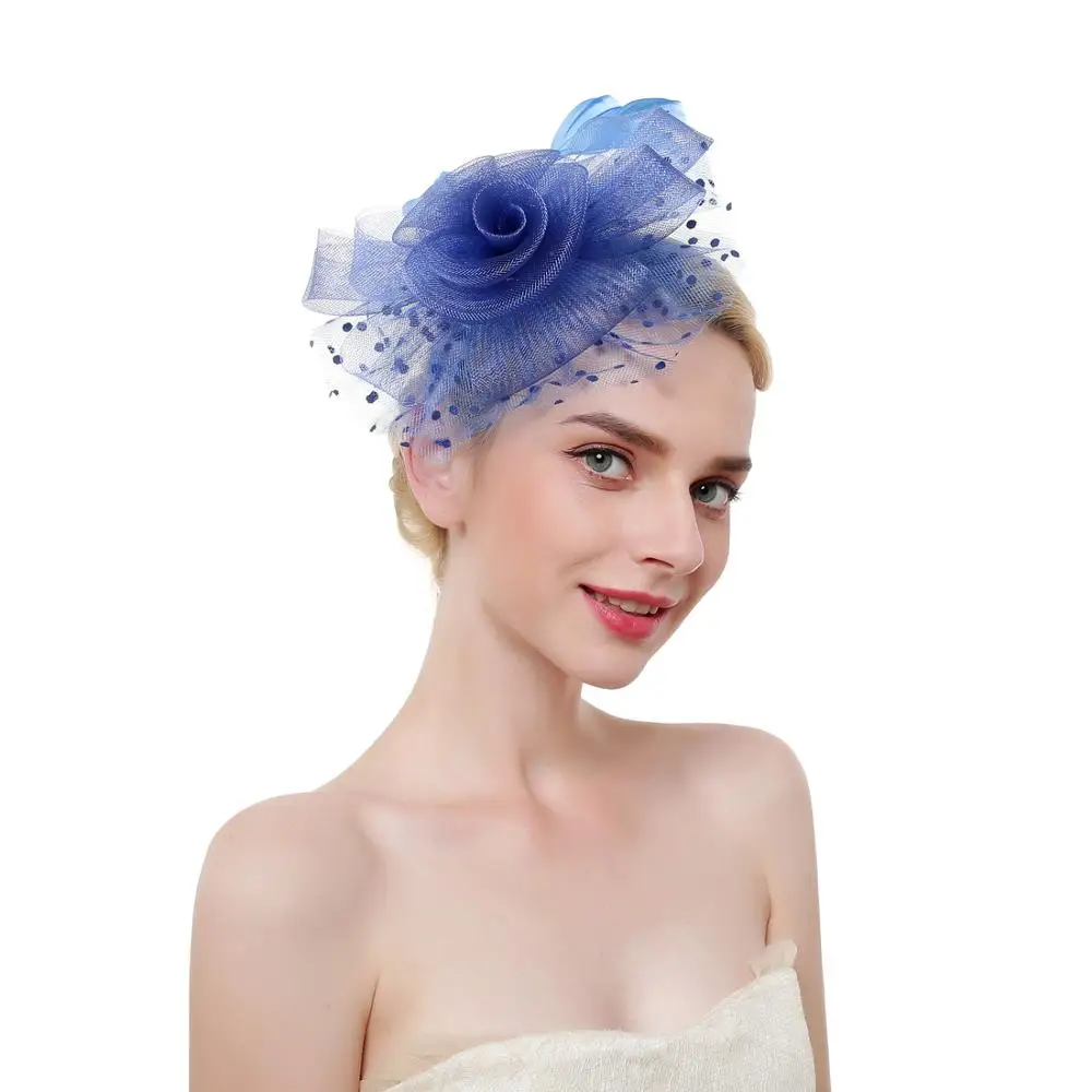 
2020 Wedding fascinators and hats women church hats paper party hat 
