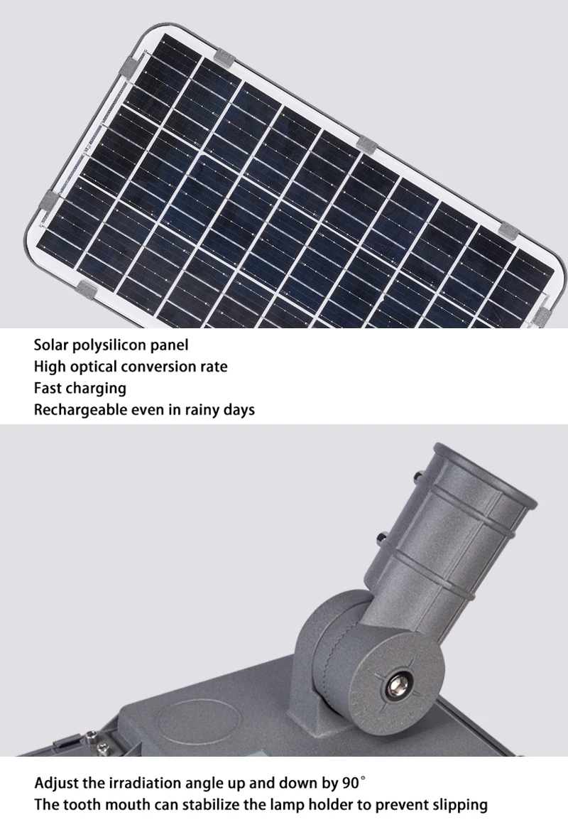 High lumen saving aluminum smart remote control water proof 60w 100w 300w all in one led solar street lights with motion sensor