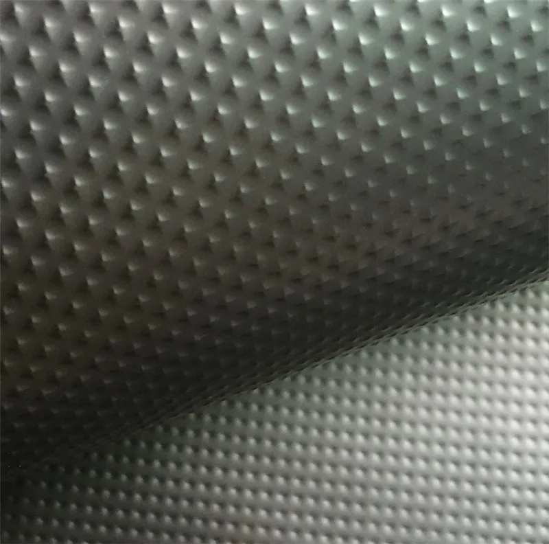 Stable surface resistivity Black PE anti-static wafer gasket conductive sheet embossed film separator