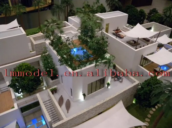 Limei Commercial building model for sell , architectural maquette
