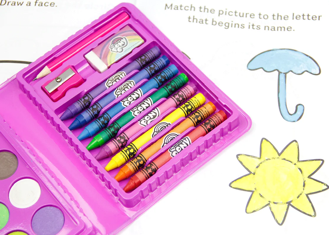 Детские Инструменты для рисования и рисования с сухими красками и мелками, все в одном, набор для рисования детей