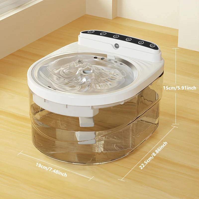 3L Wireless Cat Water Fountain Auto Sensor Drinking Fountain For Cats Dog Drinker Pet Water Dispenser Accessories