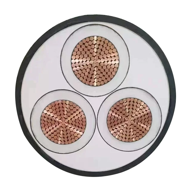 1KV-110KV Copper Conductor Medium Voltage Armoured XLPE Insulated Power Cable