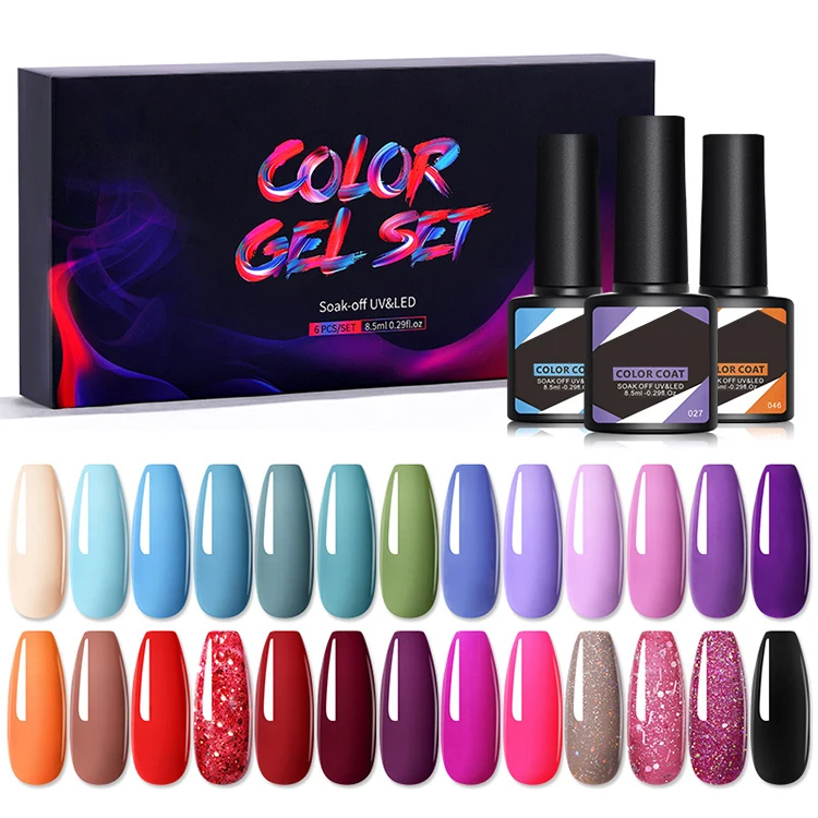 Huati Sifuli RubioAroma Professional Nail Supplier Manufacturer Nail Polish kit set box for Salon nails accessories art full kit