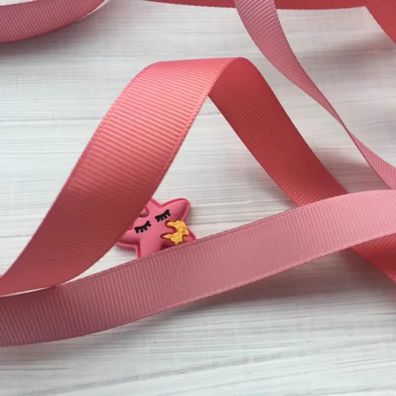 Customized logo printed gold foil tag big christmas  happy birthday gift red ribbon 3 cm and 1.5/2 inch ribbons