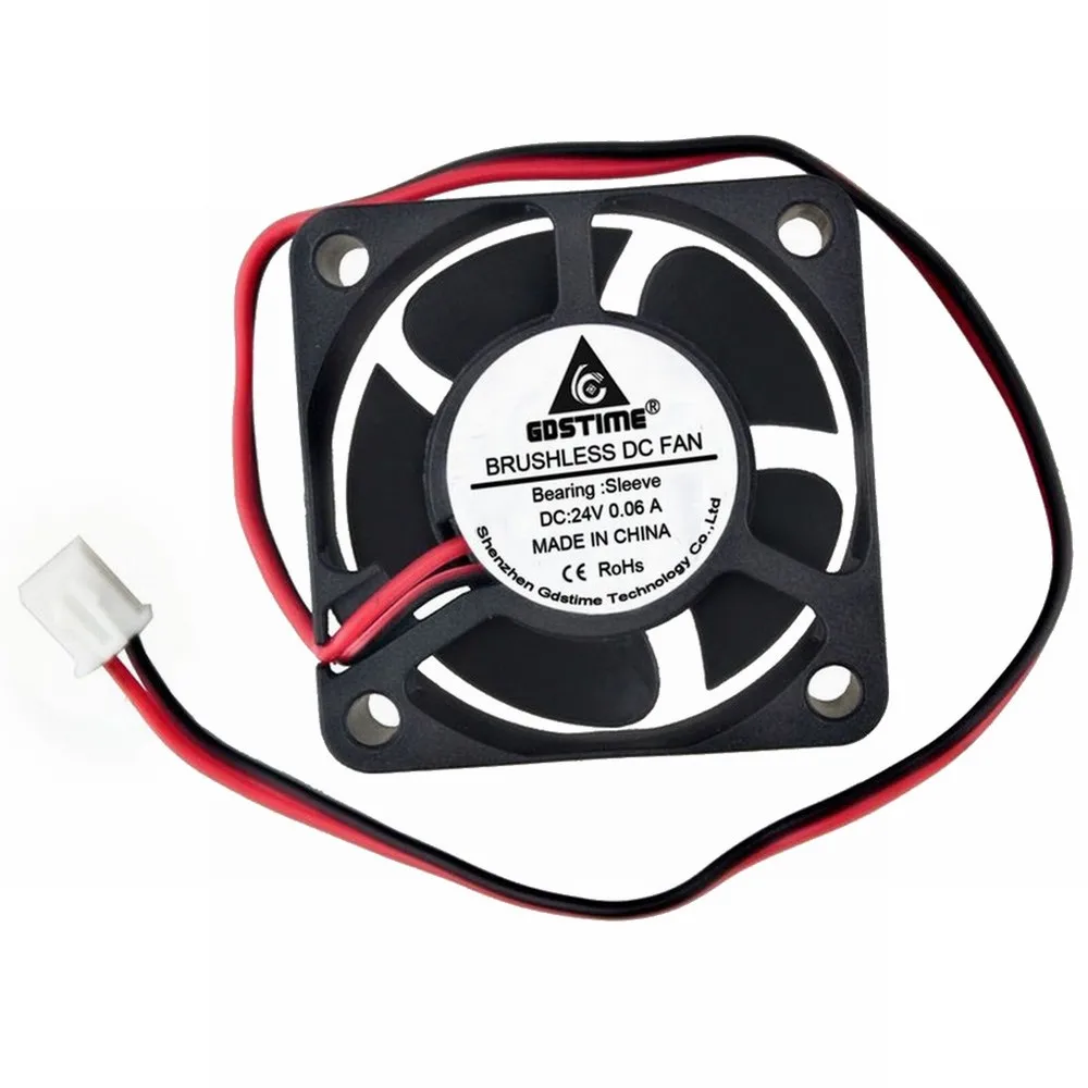 Gdstime GDA4020 24v Sleeve bearing 40mm 40x40x20mm dc air Cooling Fan axial exhaust mini fan