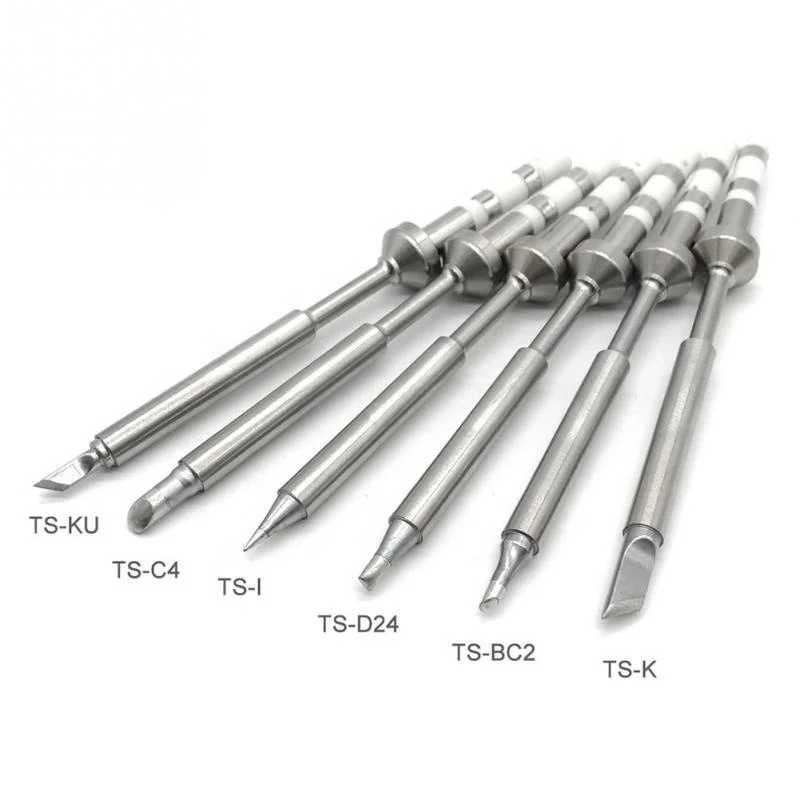  Сменные наконечники для паяльника TS100 с 7 типами модели TS-B2 / BC2 C4 D24 K KU