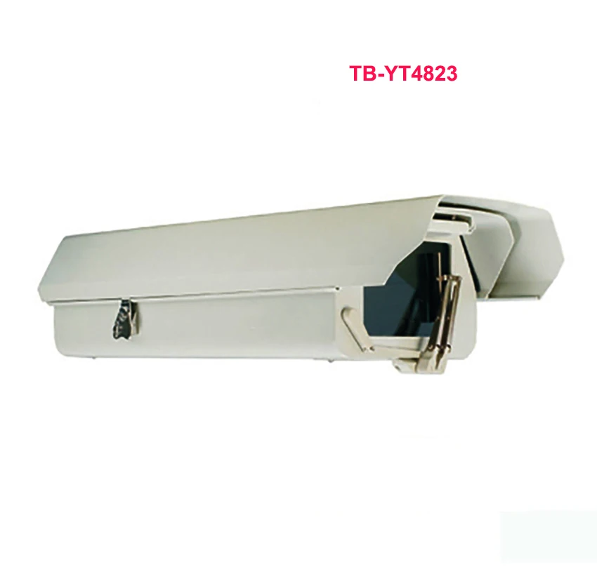 23 inch Waterproof box camera housing CCTV enclosure protective cage CCTV case with heater and fan
