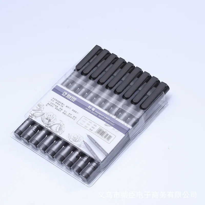 
0.1/0.3/0.5/0.8mm Micron Pen Fine liner Ink Pens Waterproof Archival Ink Illustration Drawing Pens for Sketching 