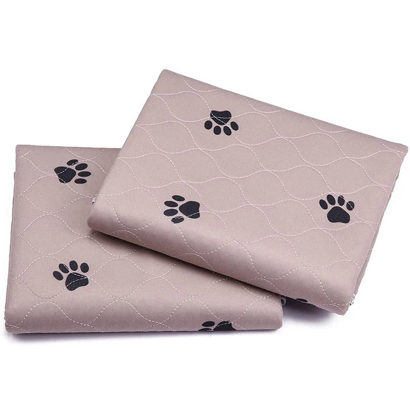 YK Washable Dog Pee Mat Puppy Training Urine Diaper Pads Reusable Potty Pet Dog Pee Pad