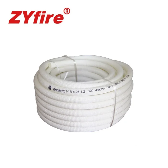 ZYfire 1.5 inch industrial water TPU lined reel packing semi-rigid firefighting hose