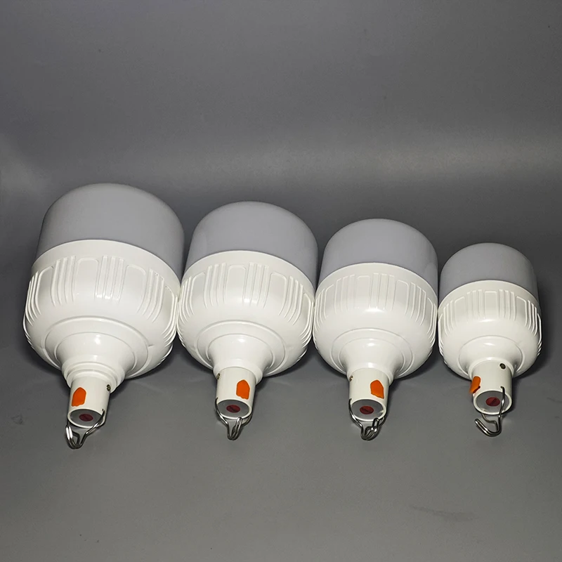 Energy Saving Built-in Rechargeable Battery 50W 100W Emergency LED Lamp Focos Recargables