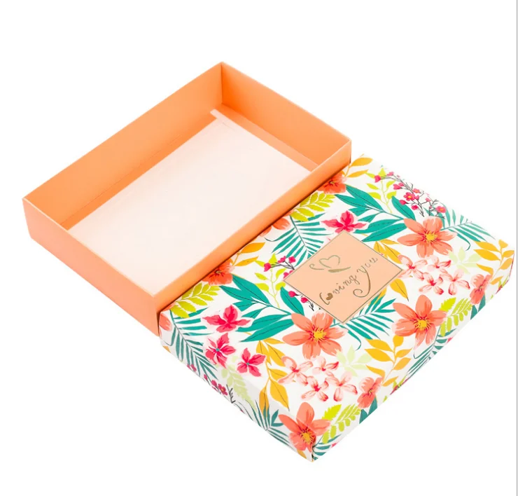 
Factory customized color printing upper and lower lid paper box soap box small gift box can print logo 