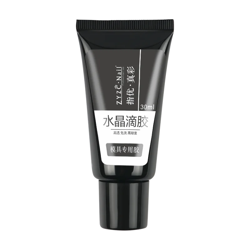 ZYZC Nail art Mold gel Rhinestone ornament DIY New nail 3D jewelry create Silicone mold  Crystal clear UV Mold Gel Polish