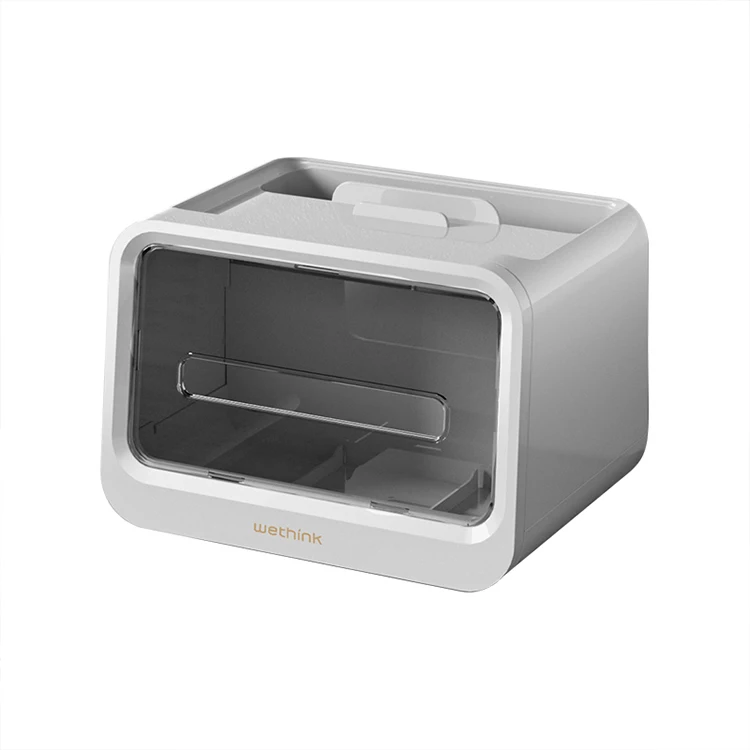 Multifunctional Home Desktop Tissue Storage Box Plastic Boxes With Lids Magnetic Lid Storage Box