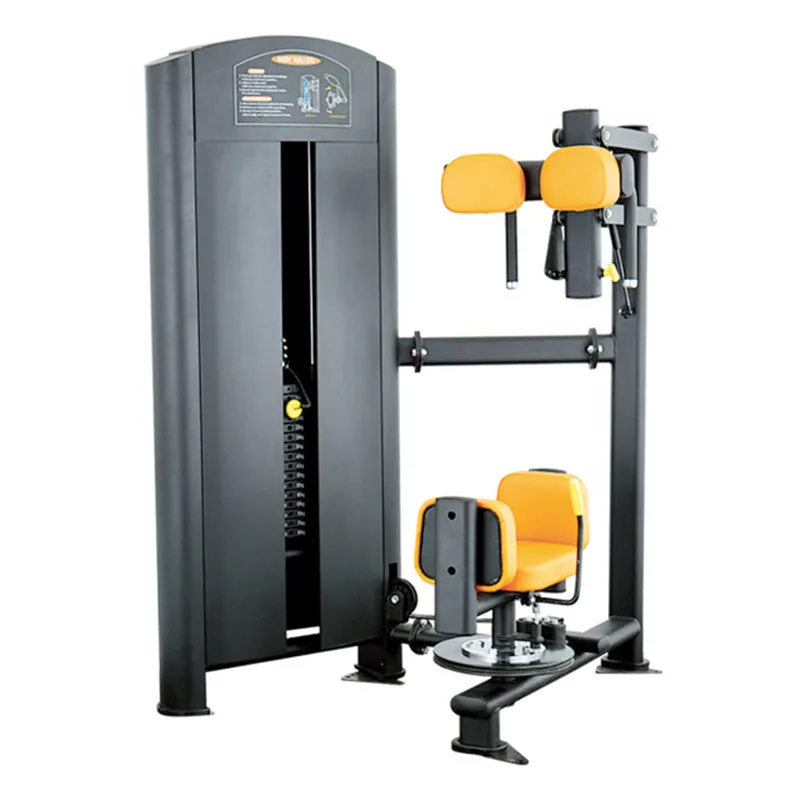 Commercial gym fitness equipment torso rotation rotary torso machine abdominal trainer exercise torso rotation machine
