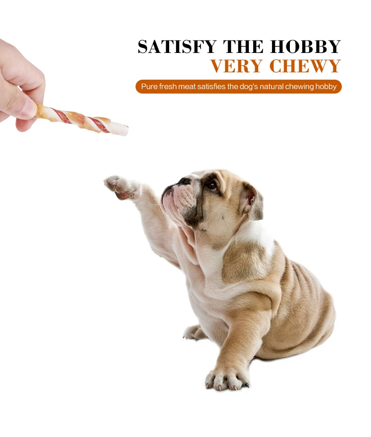 Delicious Healthy Snacks Triple Flavor Stick Dog Food Twist Molar Dog Food Pet Food