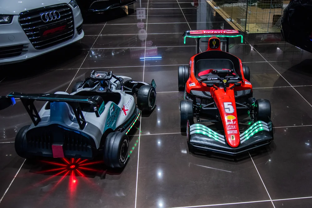 2024 24V Electric Racing Formula F1 Ride on Car Kids Go Kart with Remote Control Ride-On Car Carros Karting