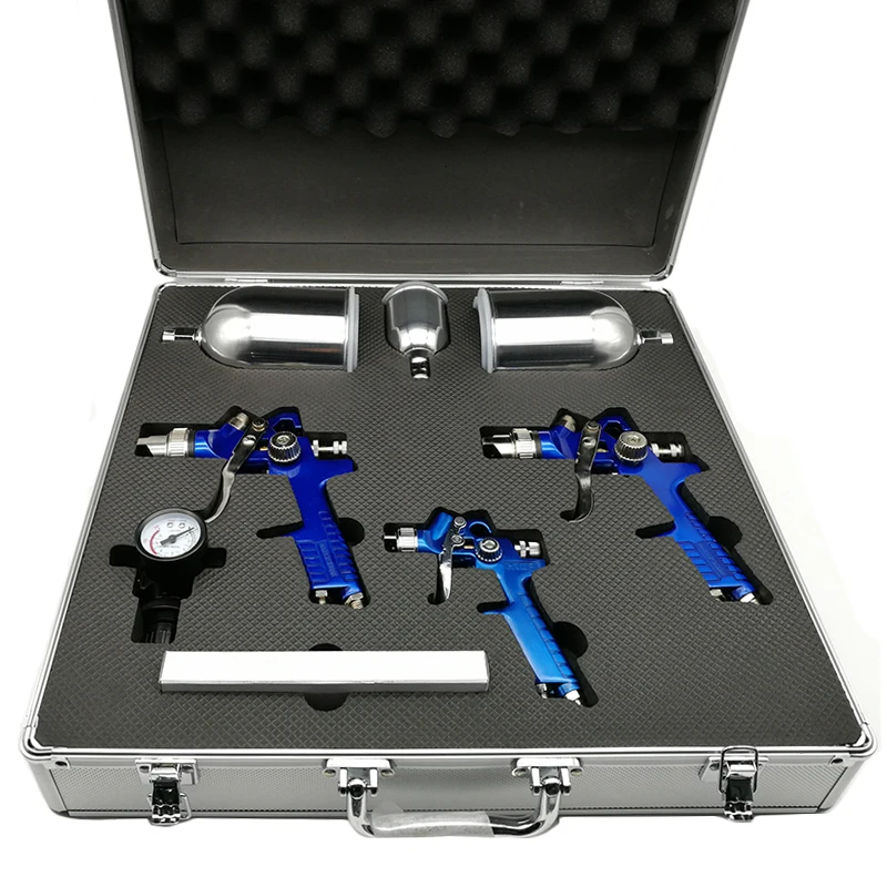 H827 H2000 Spray Gun Kit HVLP Air Spray Gun Kit Auto Paint Car Primer Painting