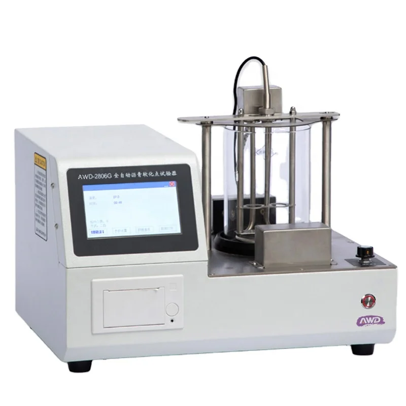AWD-2806G Automatic Softening Point Tester Petroleum Bitumen Testing Equipment Asphalt ASTM D36