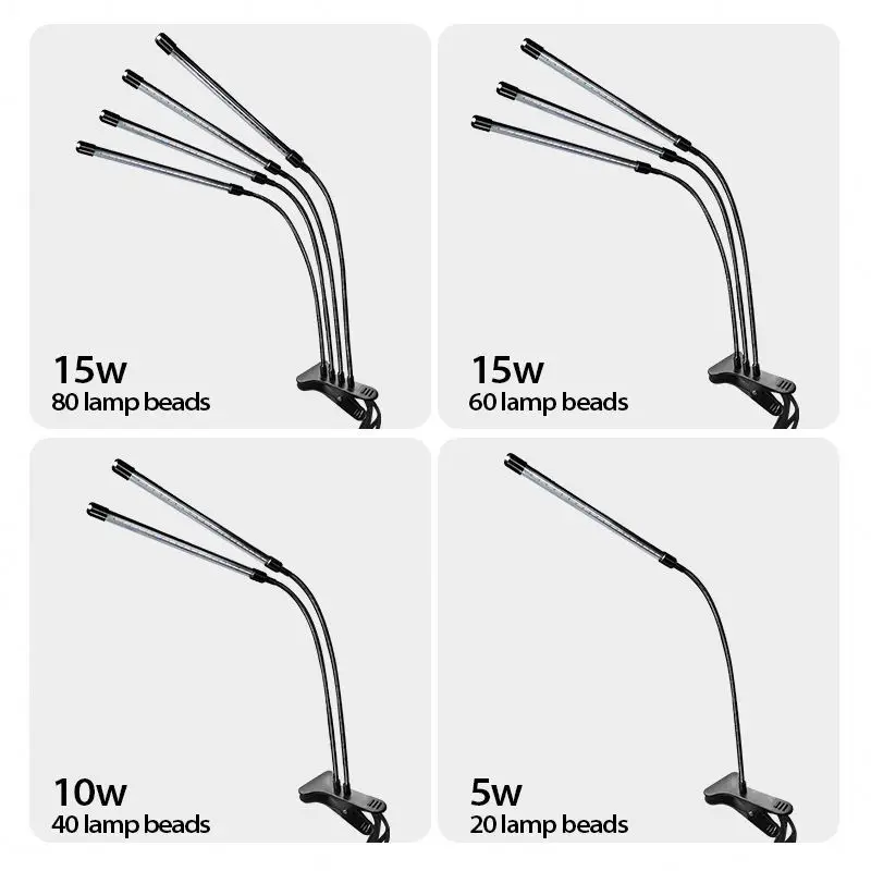 SML Indoor Dimmable Levels Phytolamps Plant Light Lights Grow LED Growing Energy Saving DC5V USB Plants Grow Light