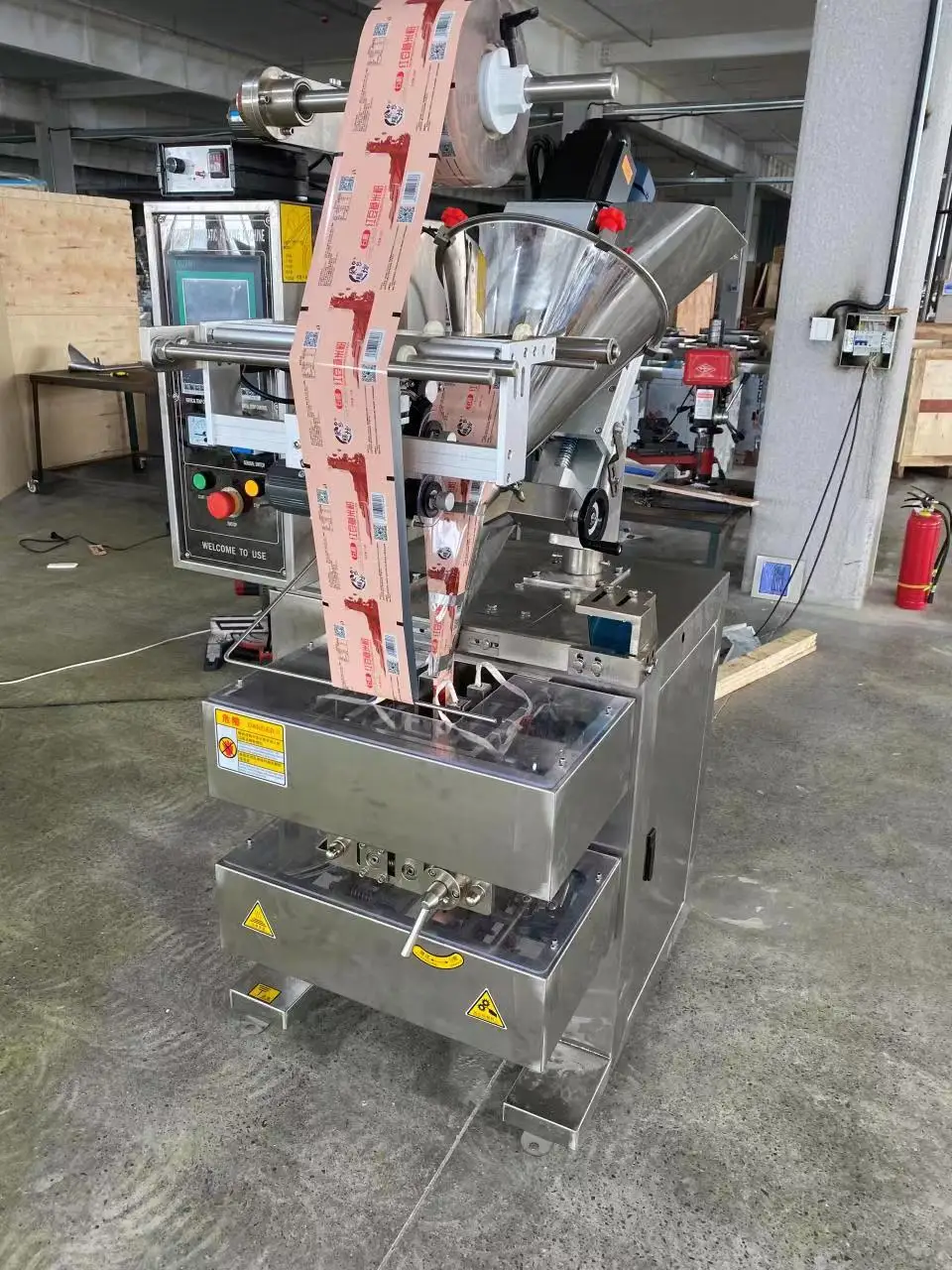 Automatic Concentrated Fruit Juice Powder Sachet Packing Machine 1-50g