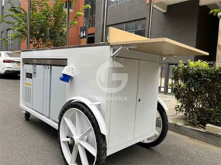 Sale Features Ice Cream Popsicle Food Truck