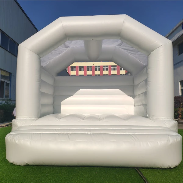 Hot Sale Bounce Castle Commercial White Bounce House Wedding Bouncy Castle