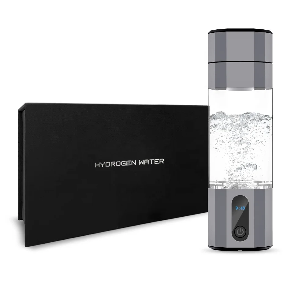 Potable Handheld 6000Ppb Hydrogen Water Generator H2 Gas Maker Machine Hydrogen Water Bottle