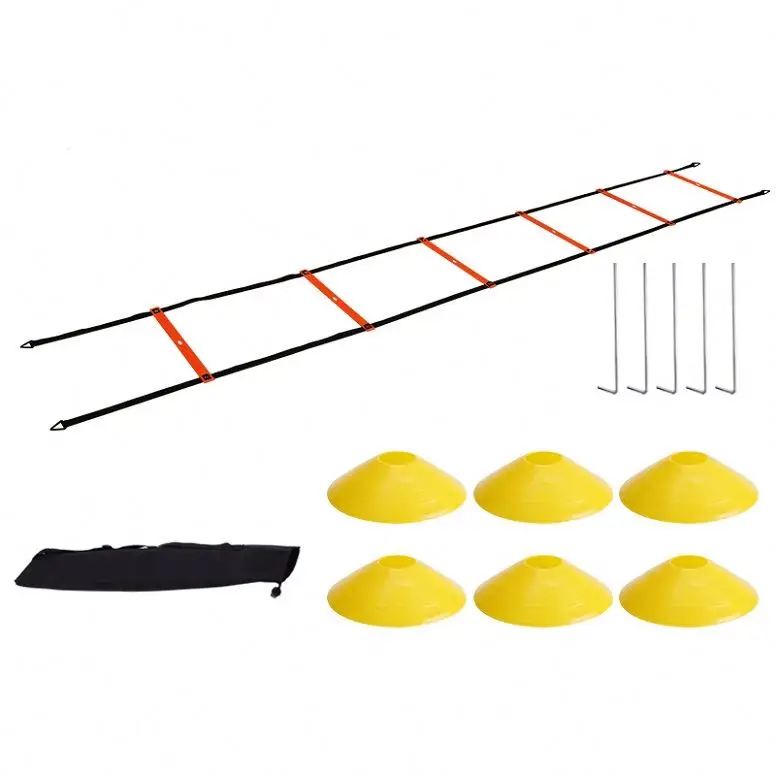 Plastic Foldable Agility Speed Portable Gear Football Football Soccer Training Equipment Set