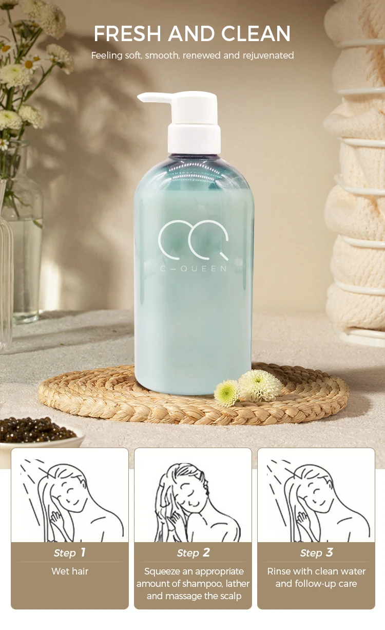 Private Label Anti Hair Loss Shampoo Organic Hair Care Hair Growth Argan Oil Shampoo