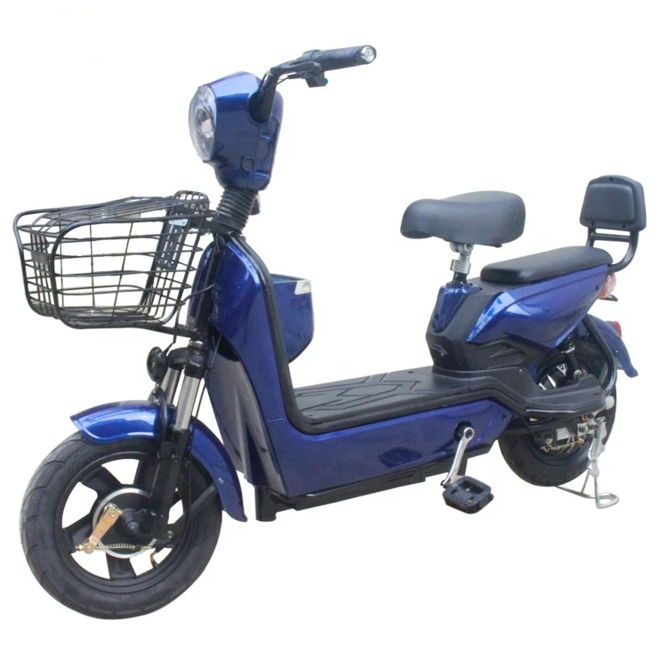 Wholesale City Low Price Best Seller E Bike With Basket Electric 12v Dc New Product Electric Bicycle With Back Seat