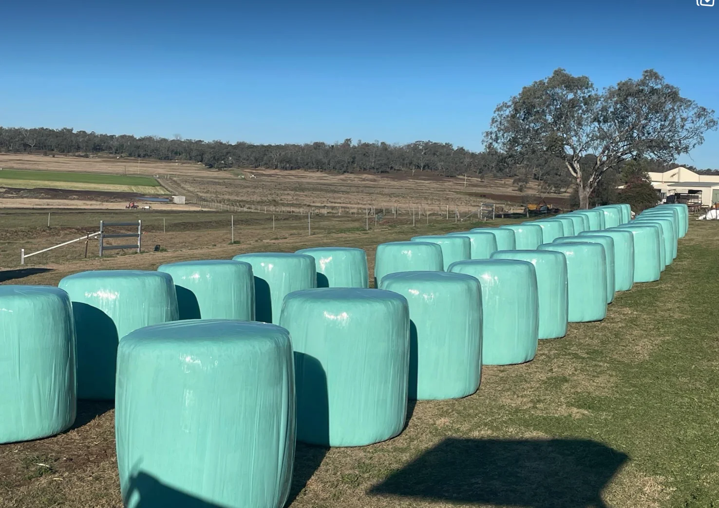 HDPE 7 Layers Hay Silage Wrap Agricultural Film For Silage Wrapping