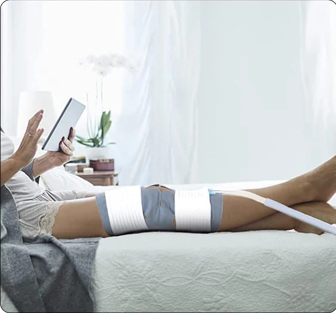 Cold therapy Machine Physiotherapy Knee cold compression therapy machine For Knee ice packs physical therapy