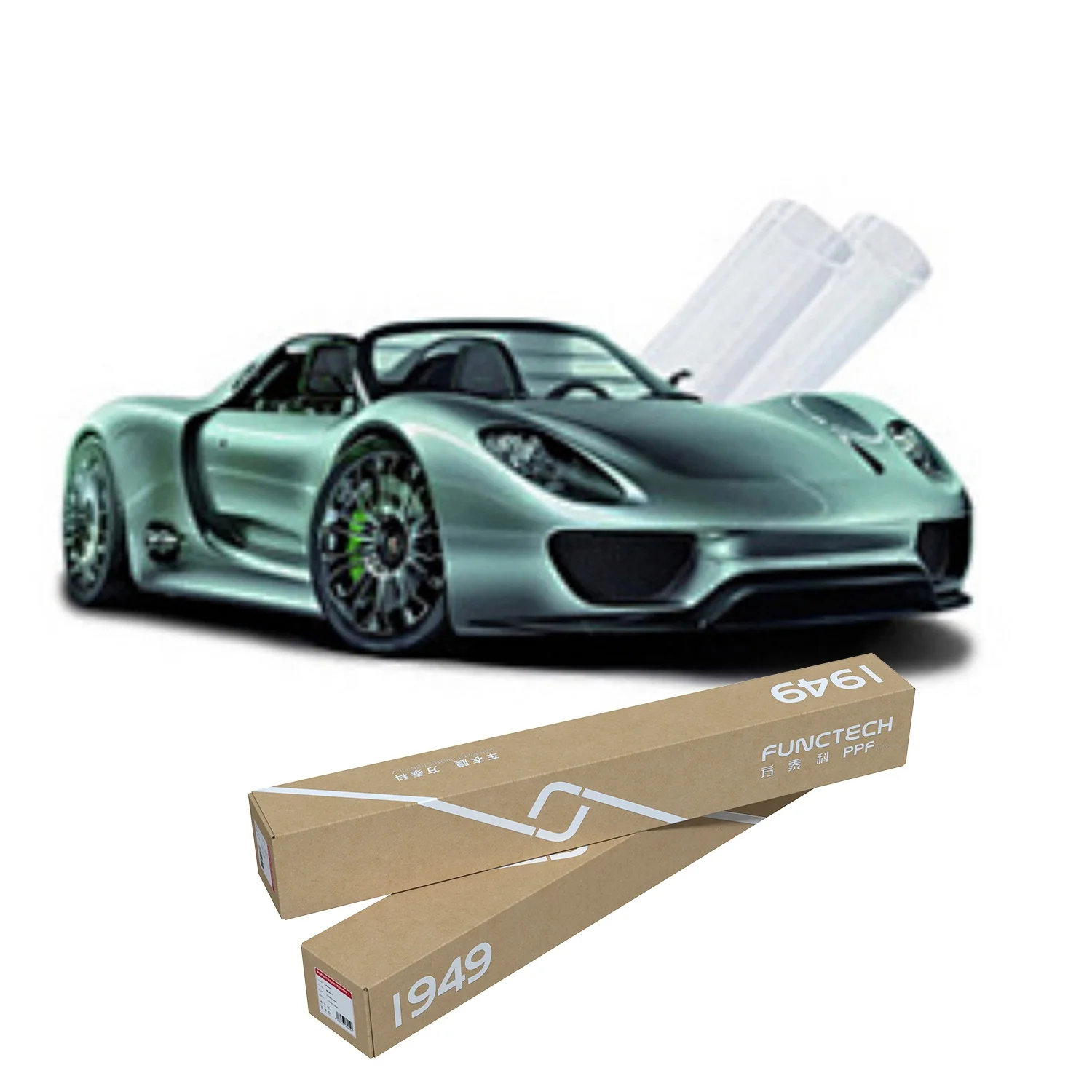 Ultra Soft Easy Install Matte Car Nano Ceramic Paint Protection Film Tph Ppf Anti Yellow Car Ppf Film