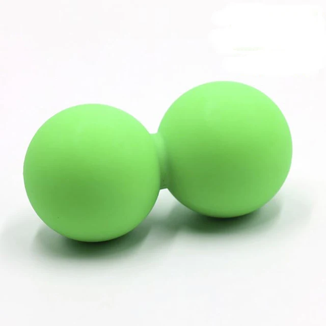 Myofascial силиконовый массажер для мышц арахис двойной Массажный мяч Лакросса