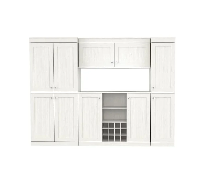 Dilun 2022 North American style modular wood kitchen cupboard carving door kitchen cabinet