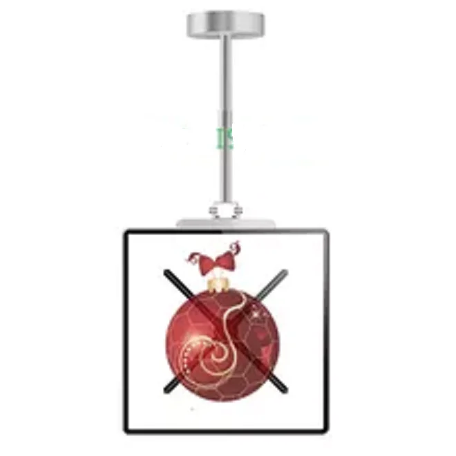 50m CNS-S5 wifi Holographic fan 4 Blades 3D Hologram projector APP cloud control LED display screen 1700cd high brightness holog