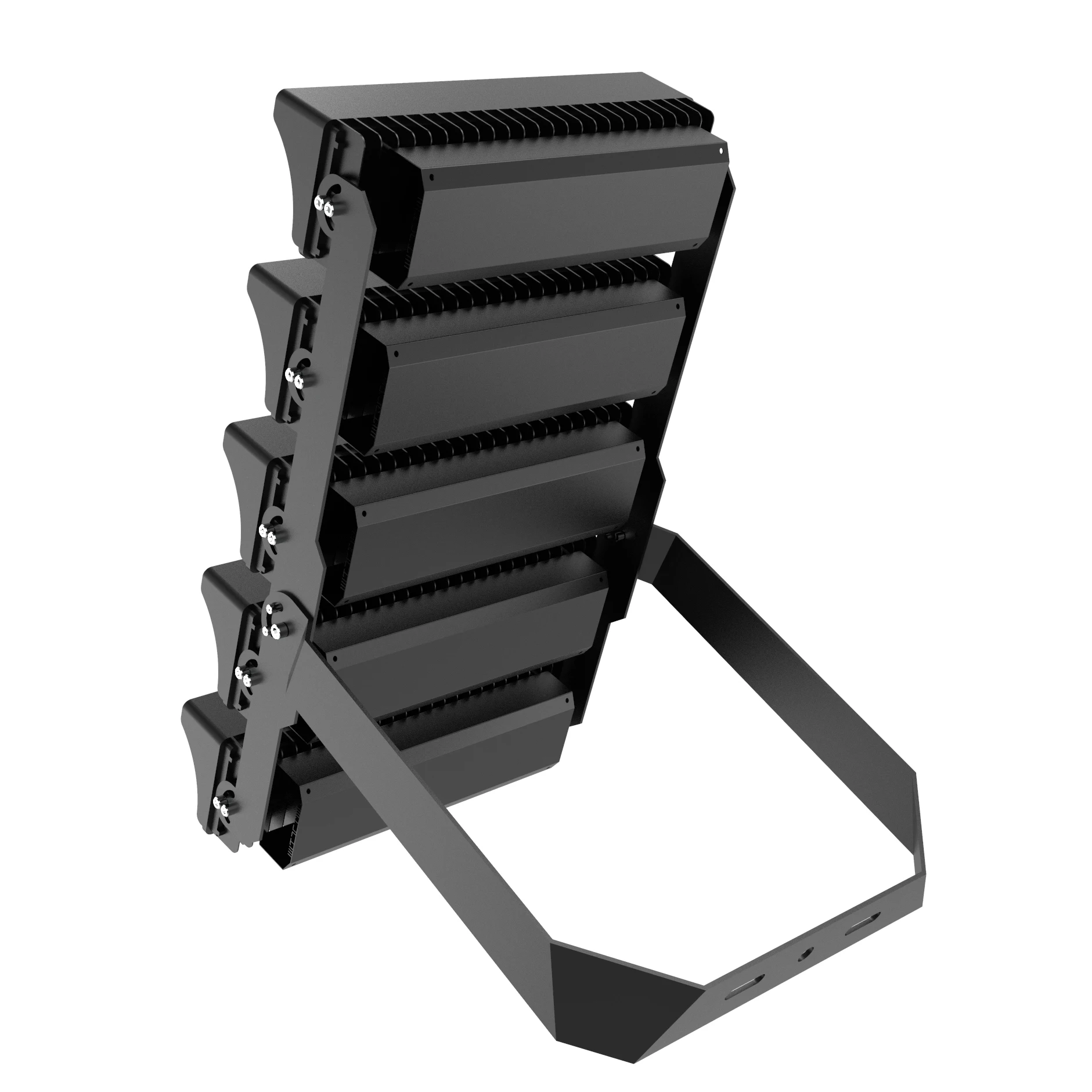 2024 new design private mold ip66 waterproof 1-2-3-4-5-6 modules 250-1500w reflector for led light