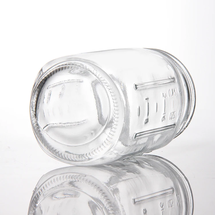 Free Sample 8Oz 16Oz 4Oz 5Oz 24Oz 32Oz Restaurant Bar Kitchen Sprouting Square Wide Mouth Glass Mason Canning Jar With Lid And B