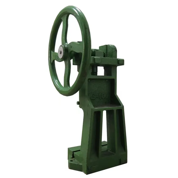 Small Manual Hand Press Plate Punch Machine Desktop Punching Machine
