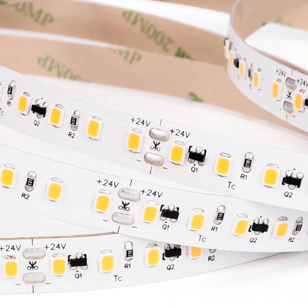 Wholesale High Quality  SMD2835 120Leds 2300-6000K  Led Strip Lights 10M long run cascade DC24V led tape