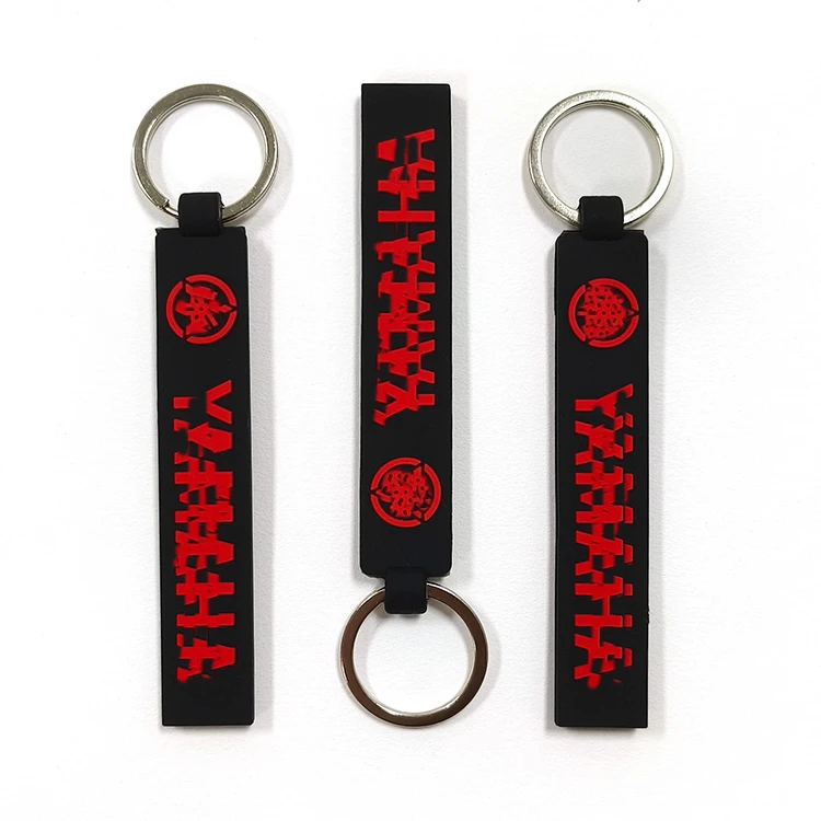 Car Styling Auto Accessory Silicone Keys HolderRing Keyring Keychain for Motor Bike for Yamaha