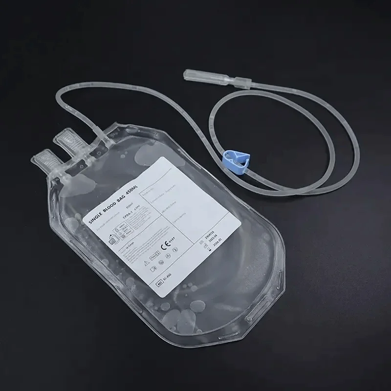 medical disposable Singe Double Triple Quadruple blood bags 250ml 450ml 500ml with CPDA-1