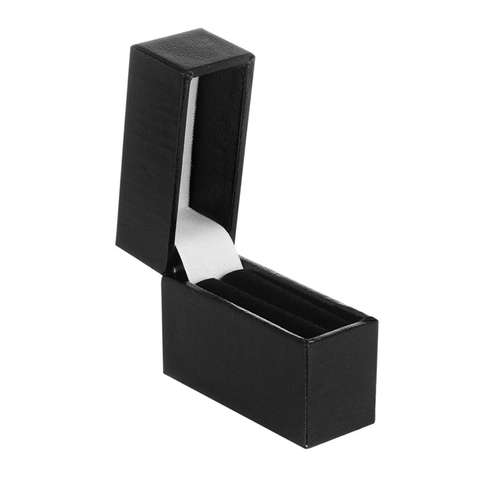 Шкатулка для колец из кожи на заказ, шкатулка для ювелирных украшений, шкатулка для небольших/крошечных колец