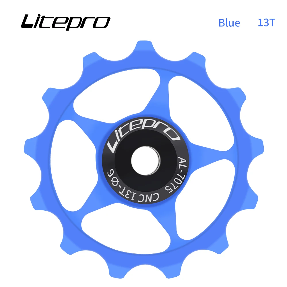 Litepro 11T 13T MTB Mountain Road Bikes Bicycles Rear Derailleur Pulley Roller Bearing Jockey Wheel Parts