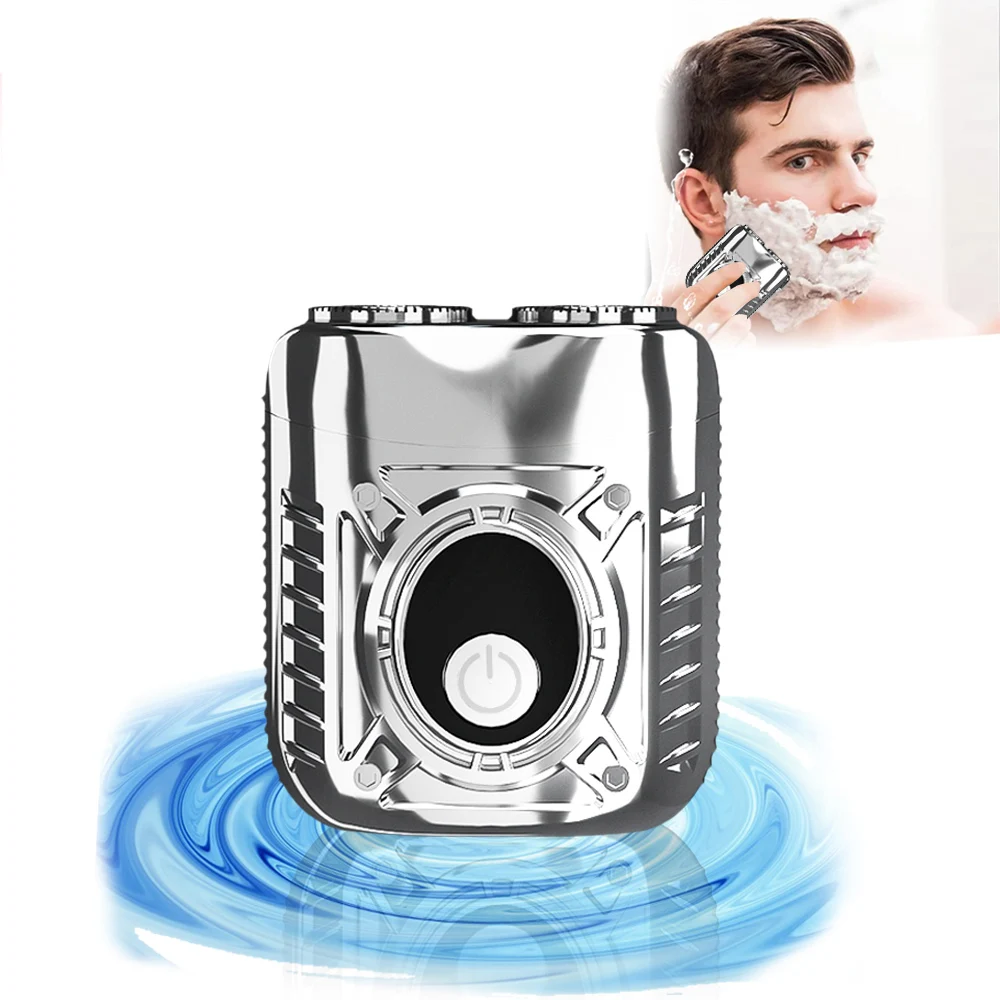 Pocket Size USB Rechargeable Wet Dry Men Electric Razor Painless Mini Portable Electric Shaver For Men